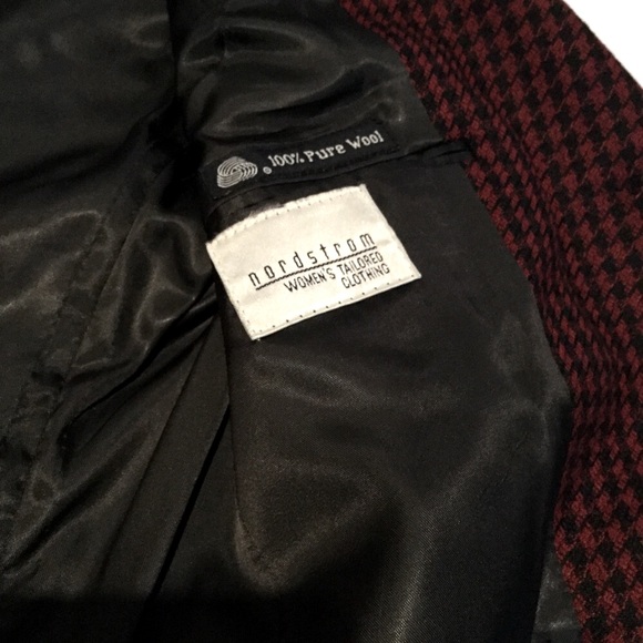 BURBERRY WOOL STRUCTURED BLAZER - Picture 8 of 8